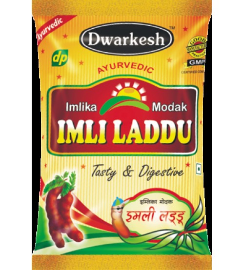 Imli Laddu, Ayurvedic Digestive Goli, Dwarkesh, 500 Gram